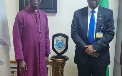 Bishop C. E. Ide Pays Courtesy Visit to University of Port Harcourt’s Vice Chancellor